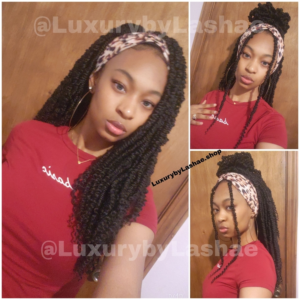 Spring/Passion Twist Headband Wig